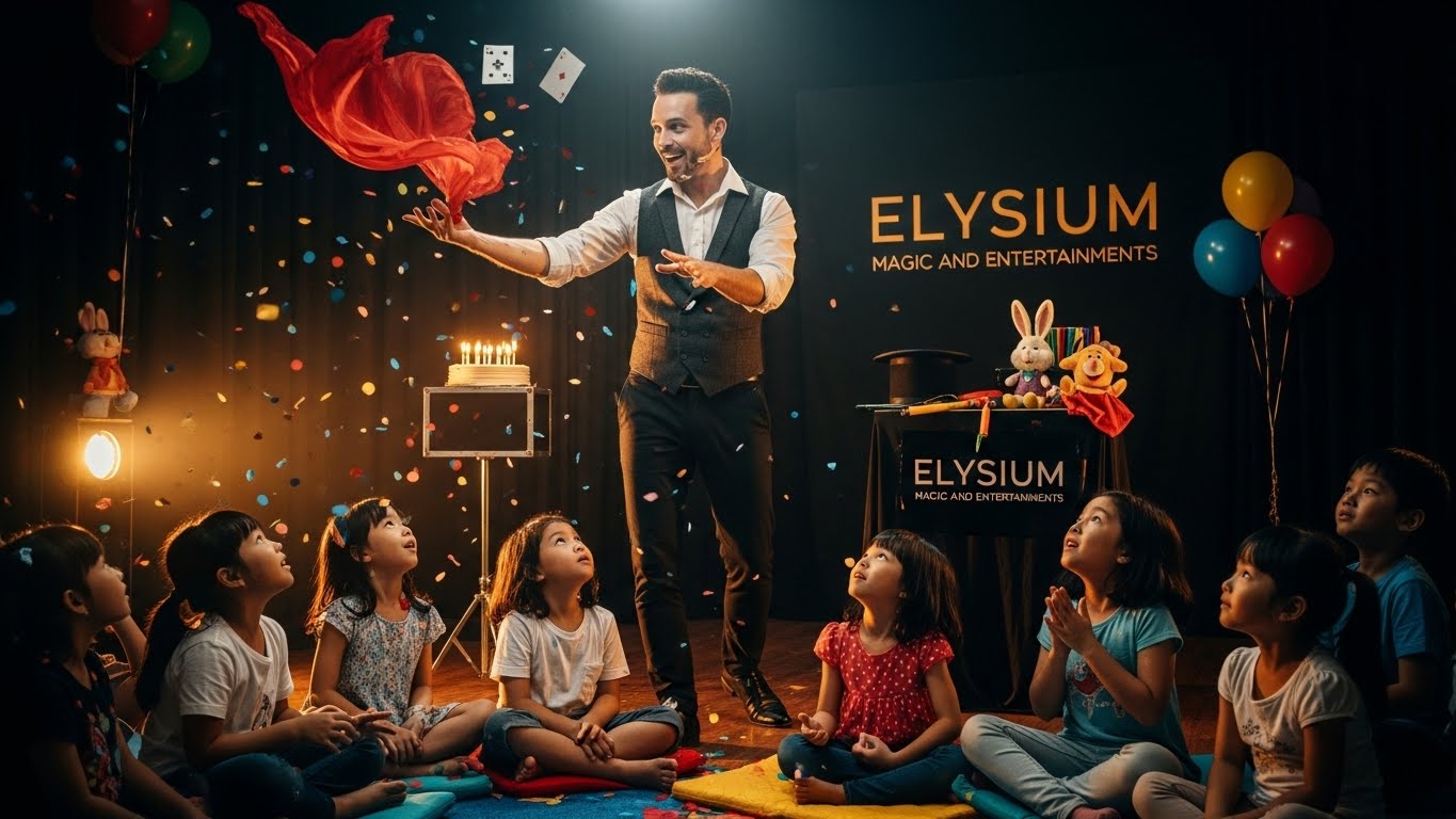 Best Kids Magic Show Singapore | #1 Parent's Choice 2026