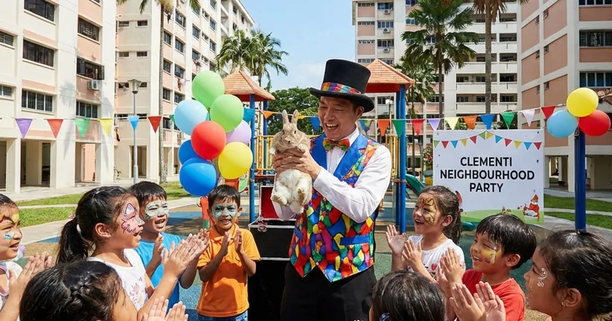 Best Party Entertainment Clementi | Kids Magic & More